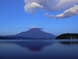 笠雲の富士山