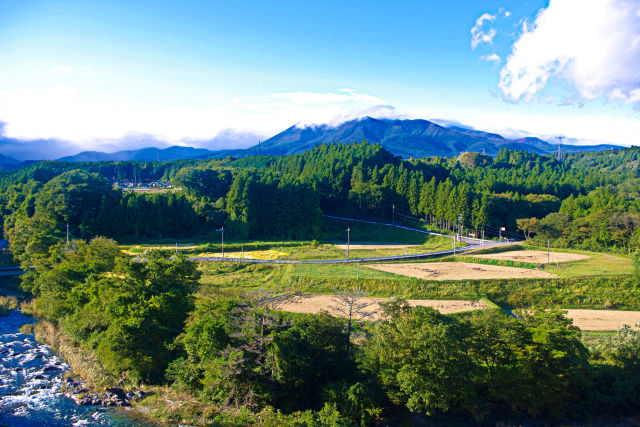 那須高原の田園風景