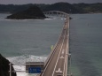 曇天の角島大橋