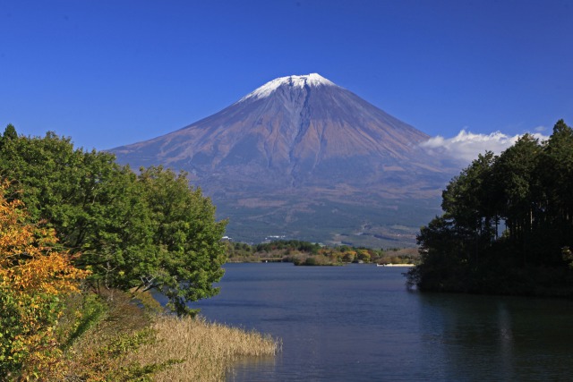 田貫湖の富士山