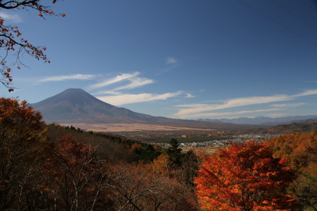 二十曲峠からの富士山