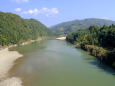 南山城を流れる木津川