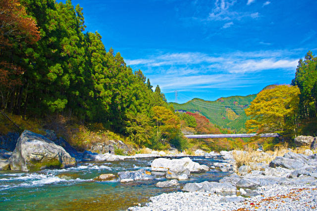 奥多摩の秋・ 御岳渓谷