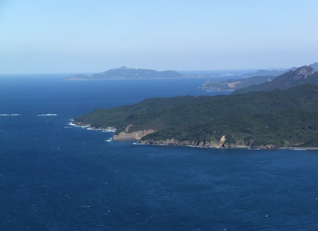 遥かに生月大橋・生月島