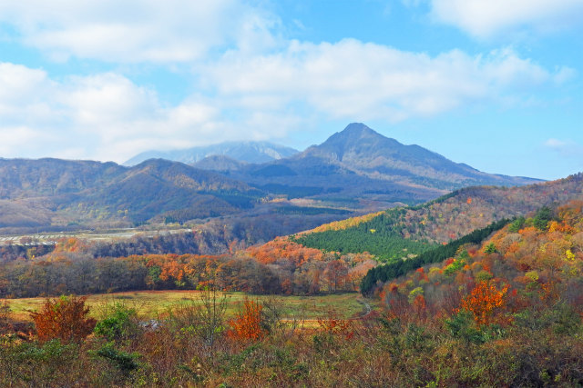 秋深まる大山4