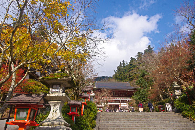 京の秋・鞍馬寺