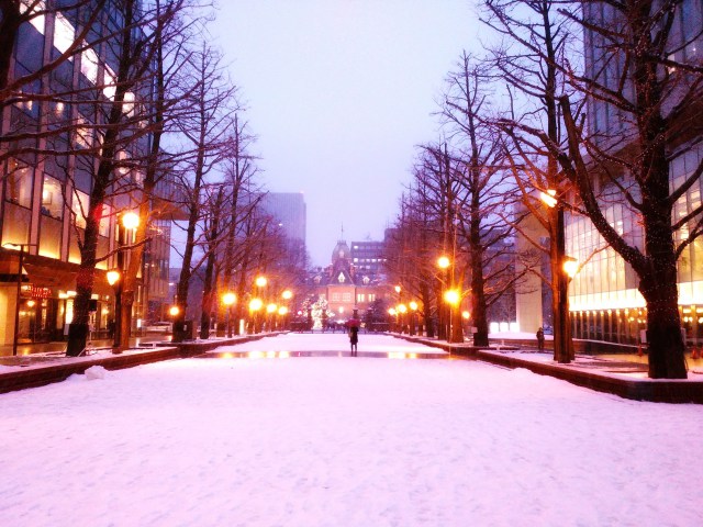 雪降る午後4時