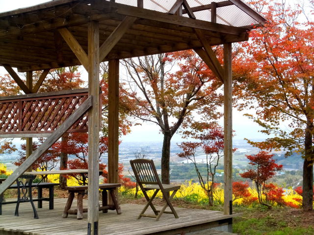 筑後川を見下ろす展望台