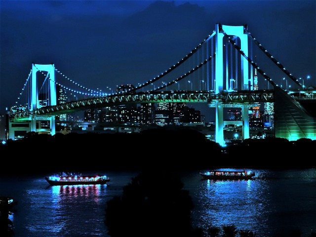 レインボーブリッジの夜景