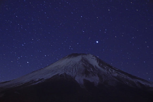 富士山頂のシリウス