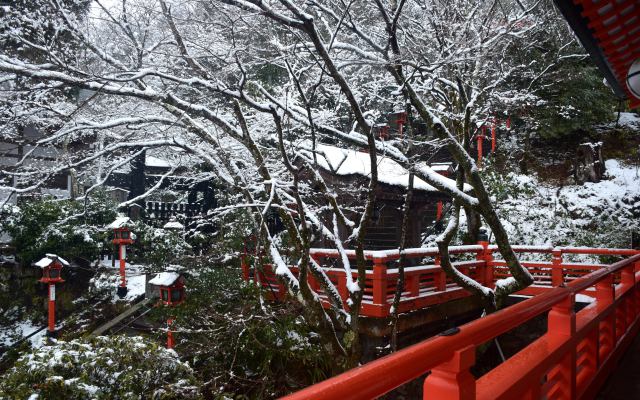 鞍馬寺雪景色(9)