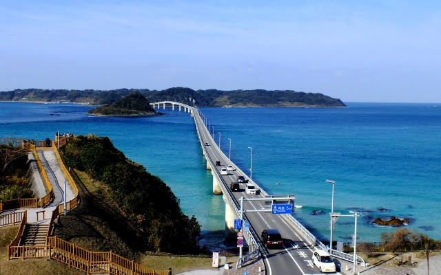 冬の角島大橋(2)