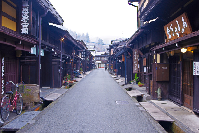 冬の飛騨高山