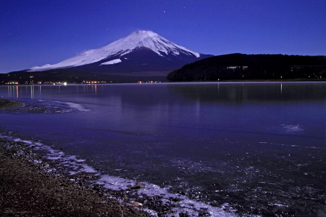 厳冬の富士