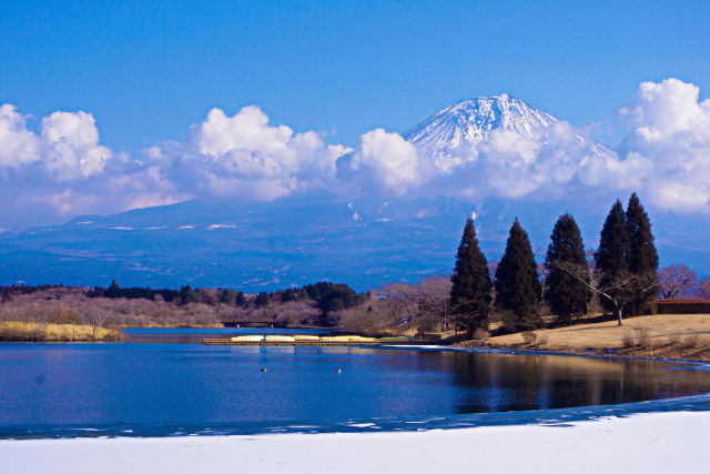 田貫湖からの富士山