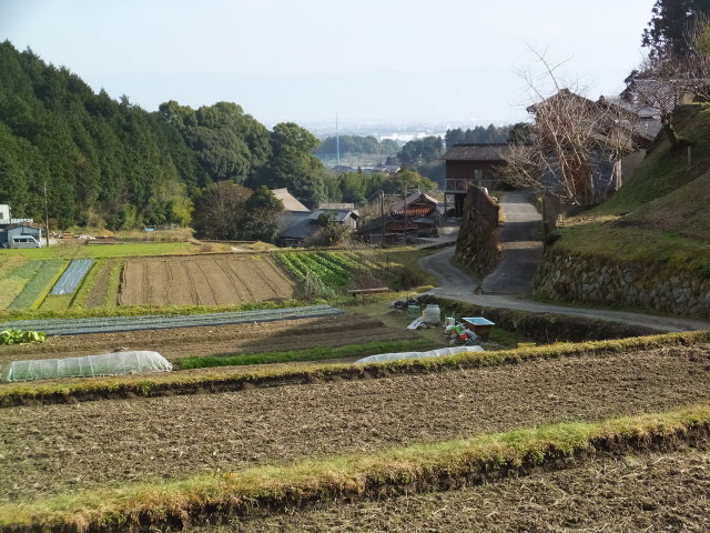 新春の山間部