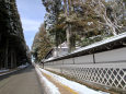 雪の高野山・なまこ壁