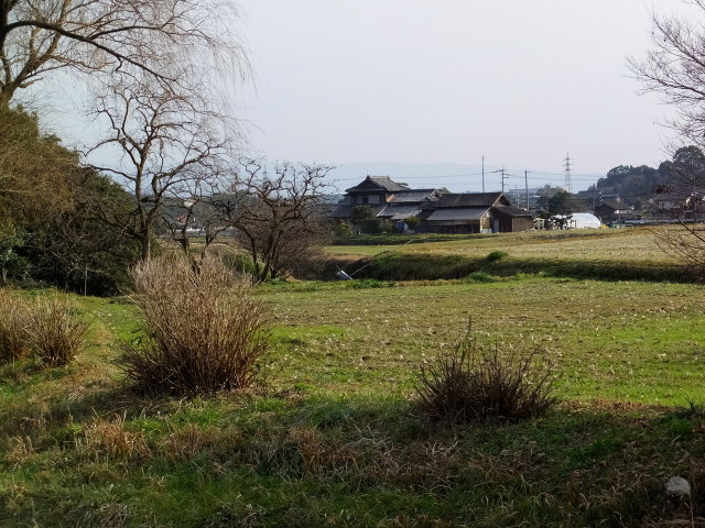 田舎の冬景色