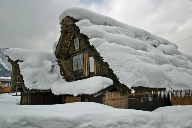 豪雪の白川郷