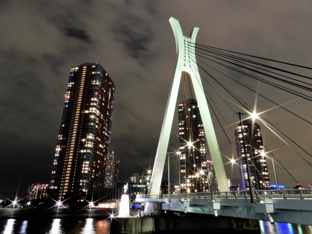 中央大橋の夜景