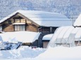 大雪久しぶりの晴れ間