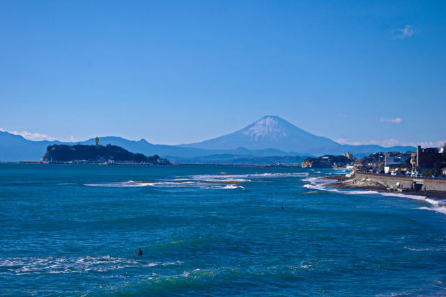 湘南 冬景色