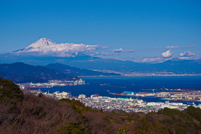 日本平からの富士山