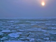 流氷のオホーツク海