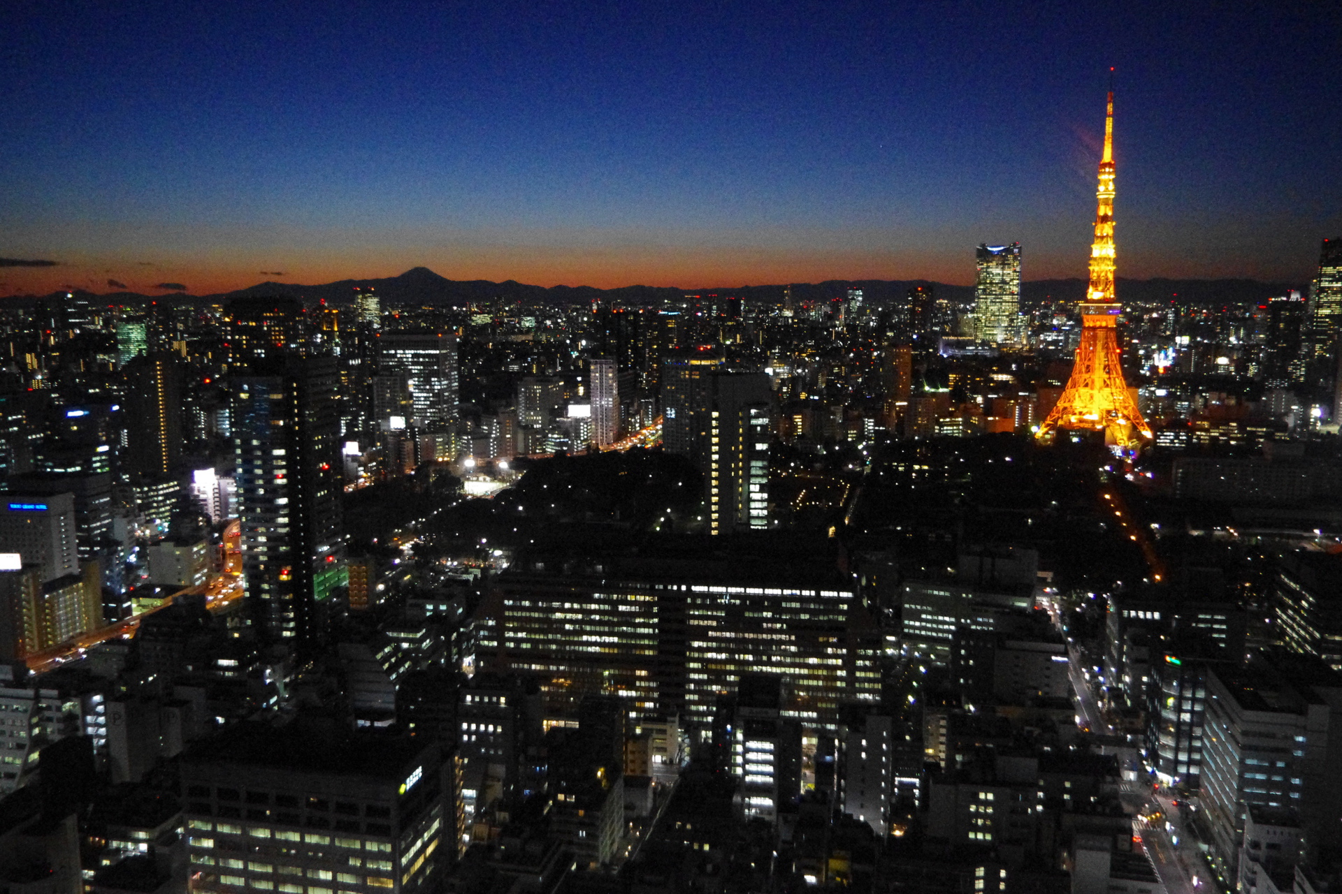 夜景 花火 イルミ 東京トワイライト 壁紙19x1280 壁紙館