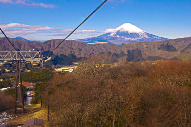 箱根ロープウェイからの富士山