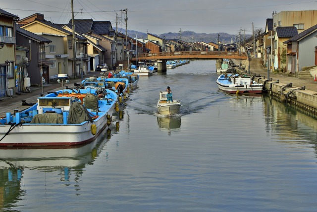 日本のベニス内川