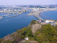 江の島から湘南の海