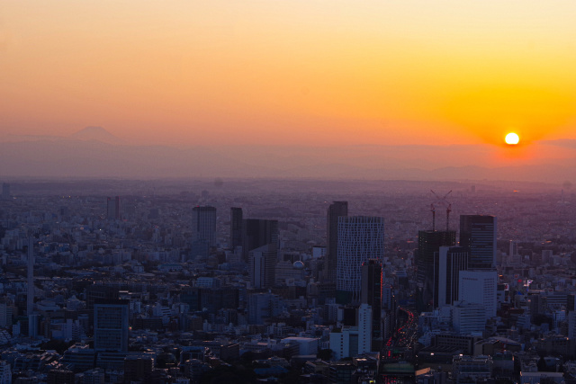 東京サンセット