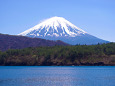 春の富士山