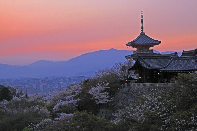 清水寺夕景