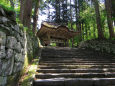 春の大山大神山神社2-山門