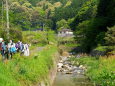 山城の遺跡、春の見学会