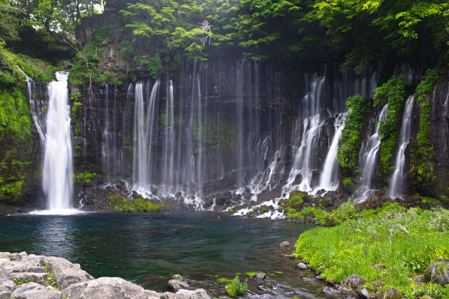 富士 白糸の滝