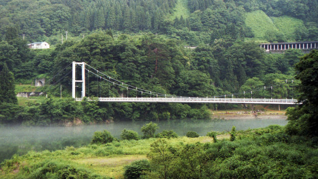 五箇山の菅沼橋