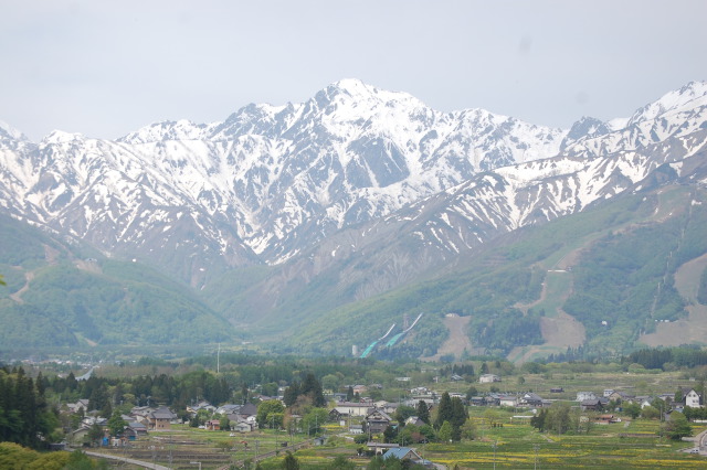 名峰・五竜岳 2018年