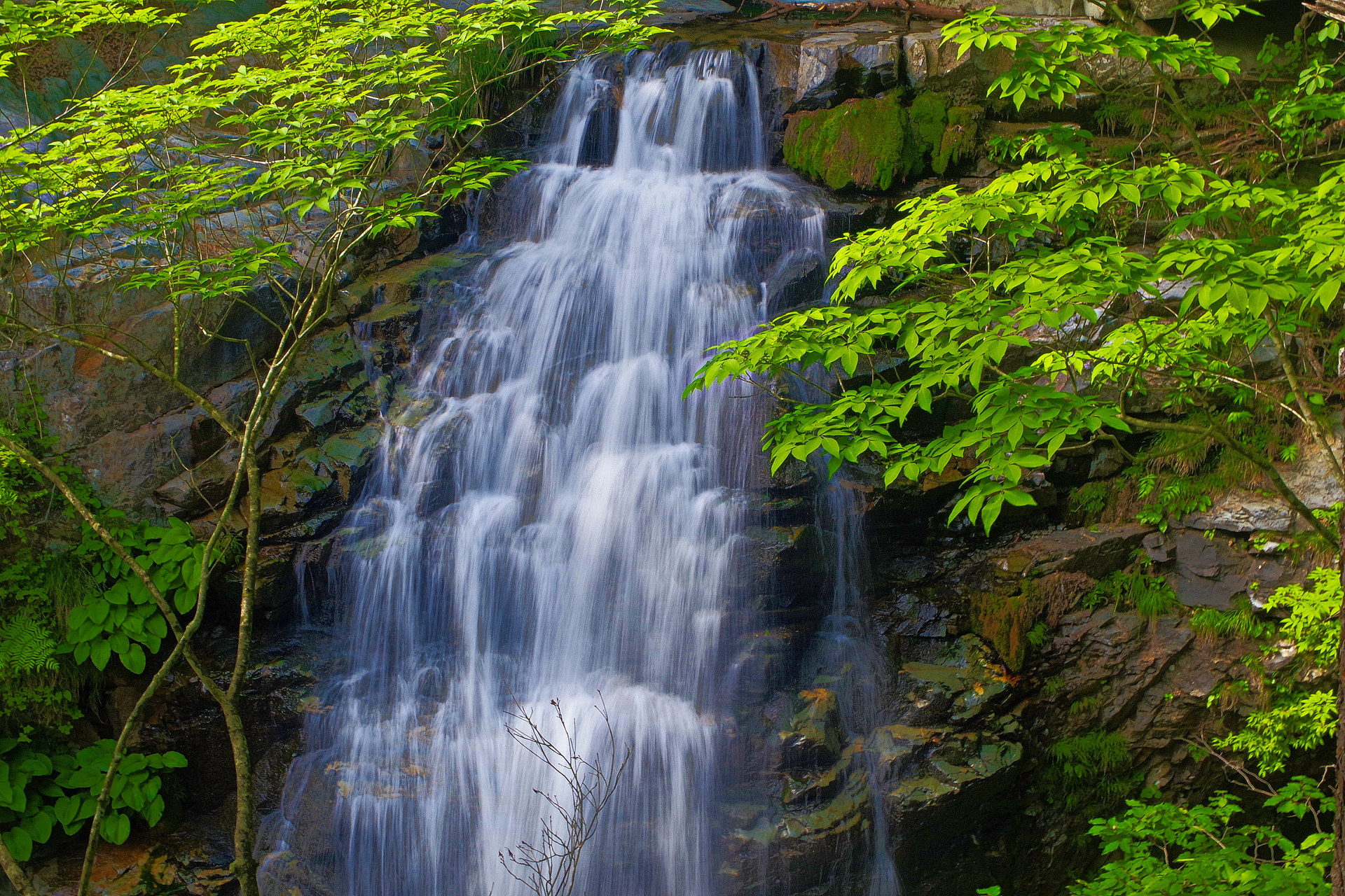 日本の風景 龍王峡 虹見の滝 壁紙19x1280 壁紙館