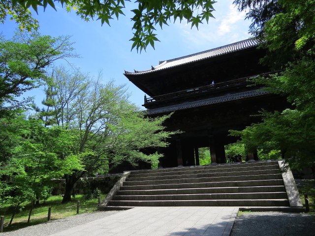 初夏の南禅寺大門(三門)