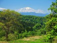 四ヶ村からの鳥海山