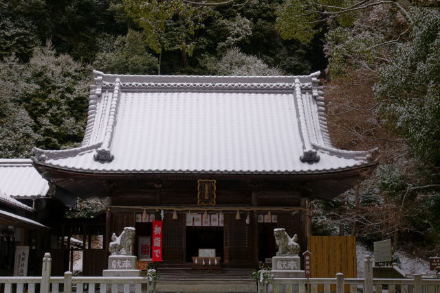 雪の松平東照宮