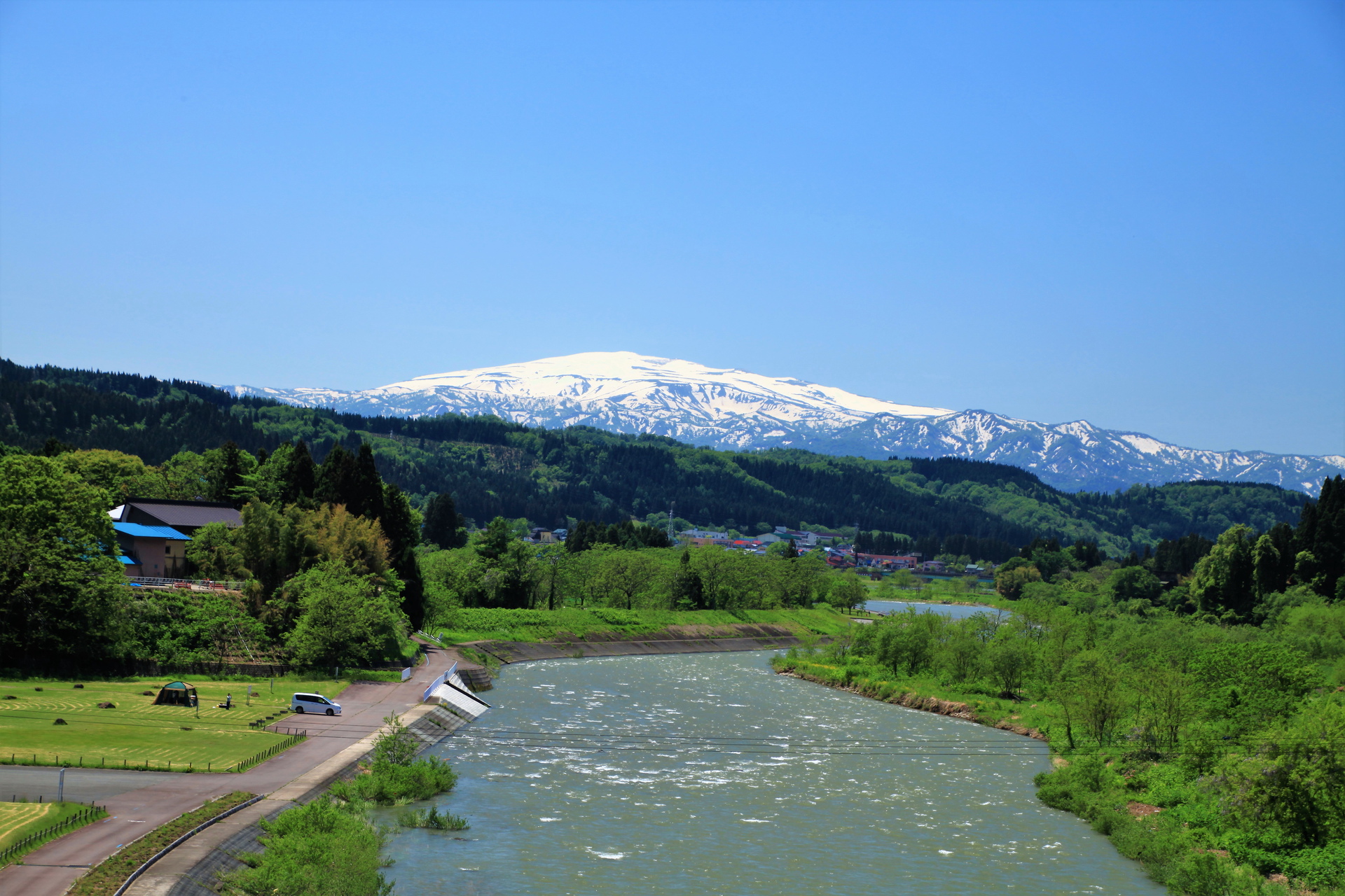 日本の風景 月山 壁紙19x1280 壁紙館