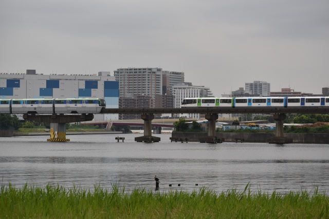 東京モノレール大井競馬場付近