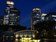 和田倉噴水公園の夜景