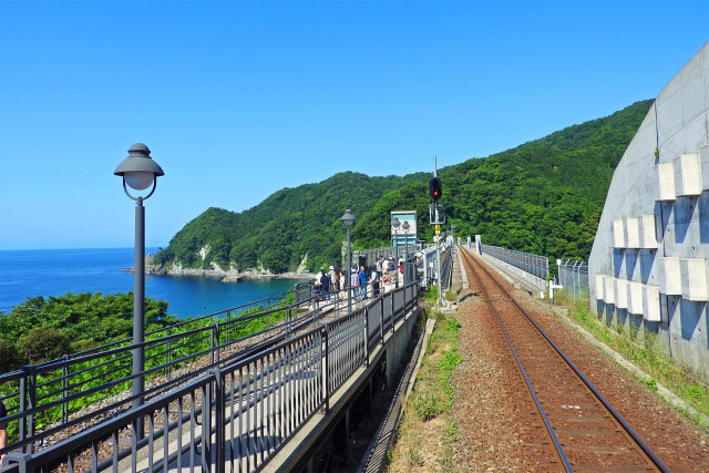 空の駅-山陰線餘部駅