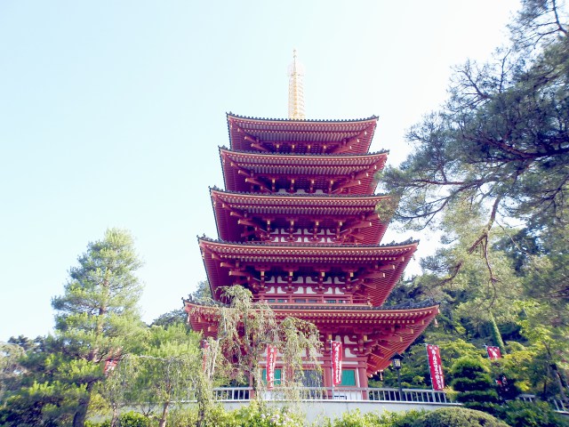 高幡不動五重の塔