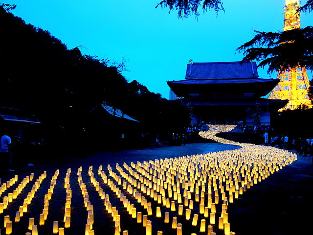 増上寺七夕祭り